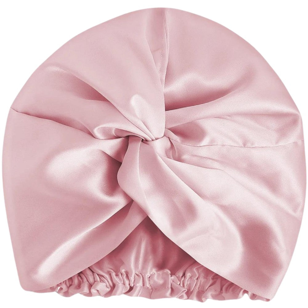 100% Mulberry Silk Bonnet for Hair and Skin Sleep Cap Natural Silk 22 Momme with Elastic Band