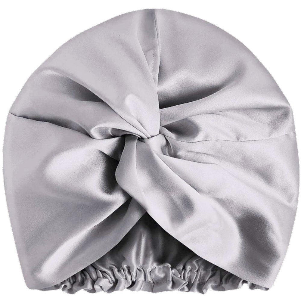 100% Mulberry Silk Bonnet for Hair and Skin Sleep Cap Natural Silk 22 Momme with Elastic Band