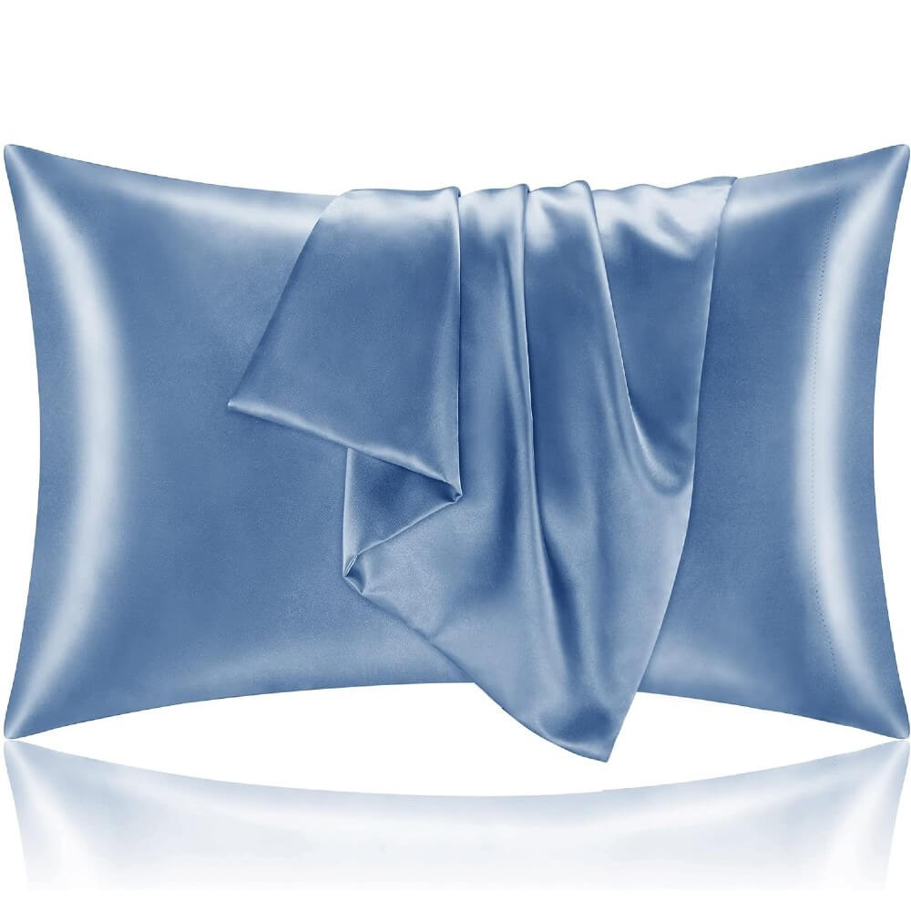 Satin Pillowcase for Hair and Skin Pillow Cases Standard Size Super Soft with Envelope Closure