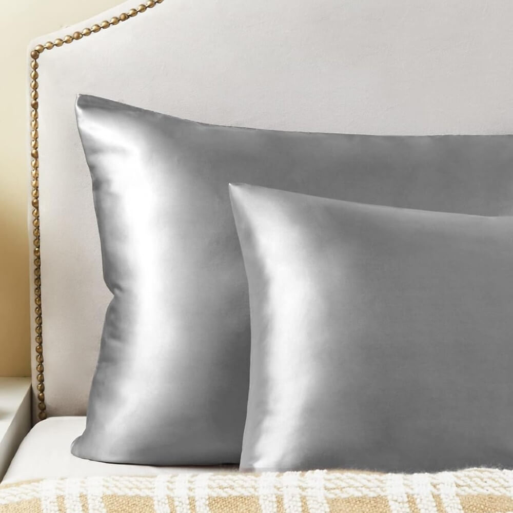 Satin Pillowcase for Hair and Skin Pillow Cases Standard Size Super Soft with Envelope Closure