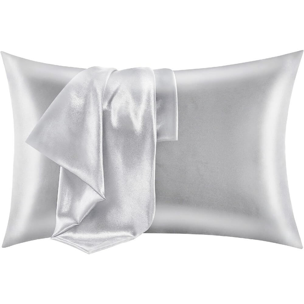 Satin Pillowcase for Hair and Skin Pillow Cases Standard Size Super Soft with Envelope Closure