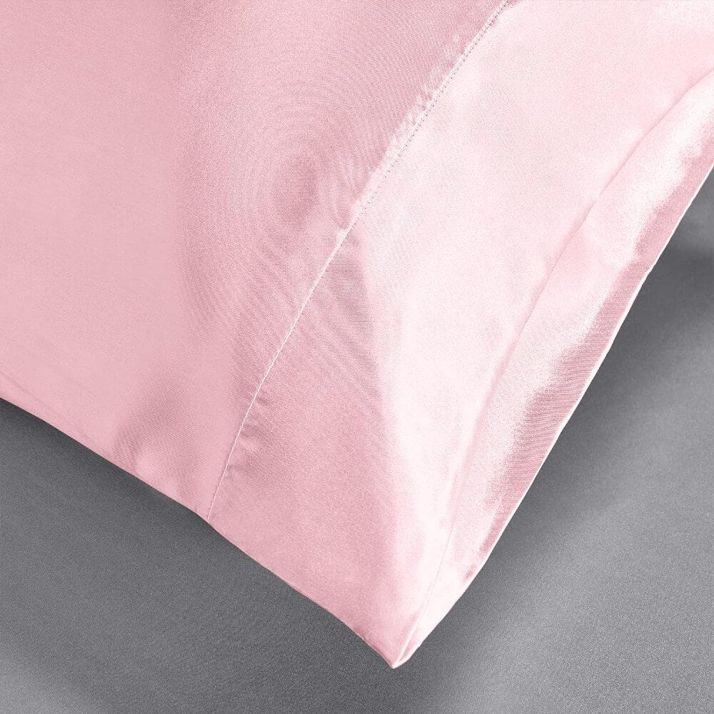 Satin Pillowcase for Hair and Skin Pillow Cases Standard Size Super Soft with Envelope Closure